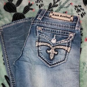 Rock revival jeans.